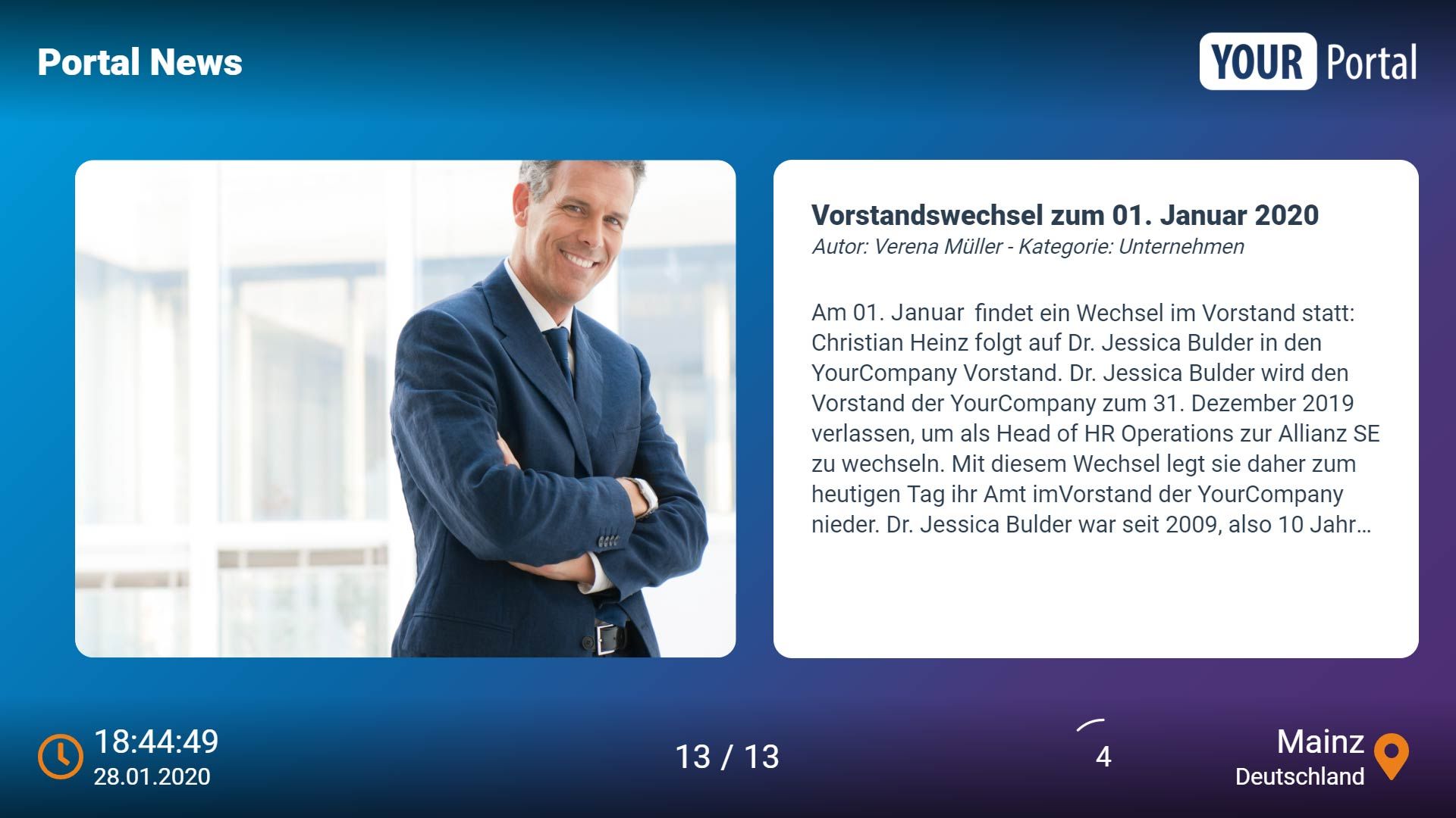 News & Activity Manager User Experience SAPUI5