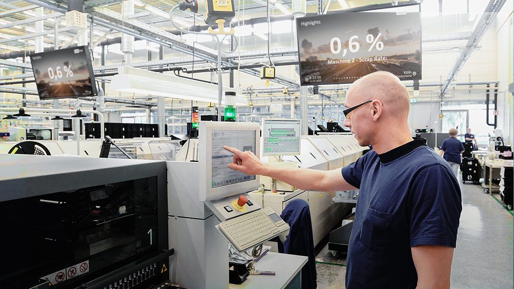 Enterprise TV Display Use Case machine scrap rate