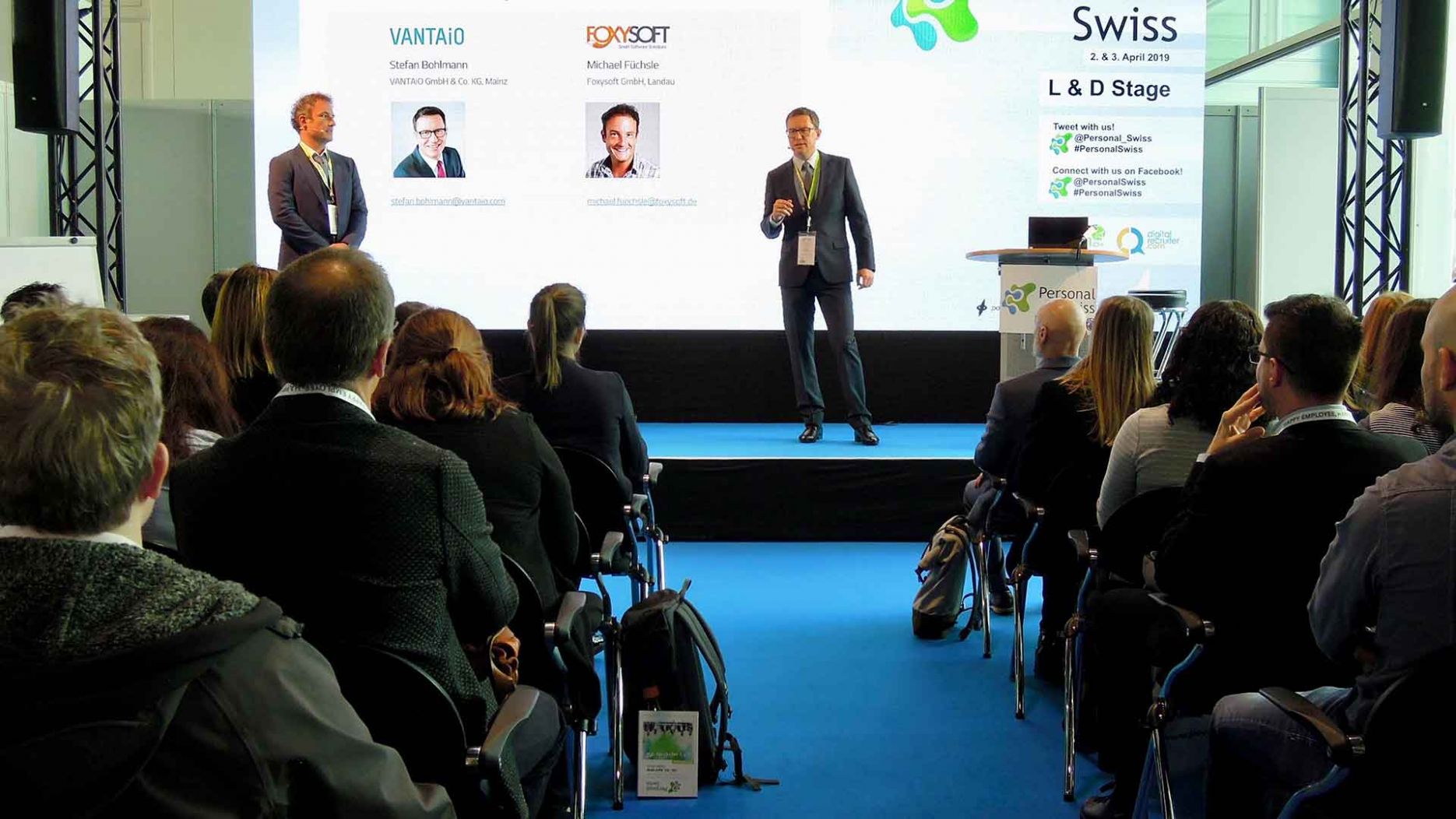 VANTAiO and Foxysoft on the Personal Swiss